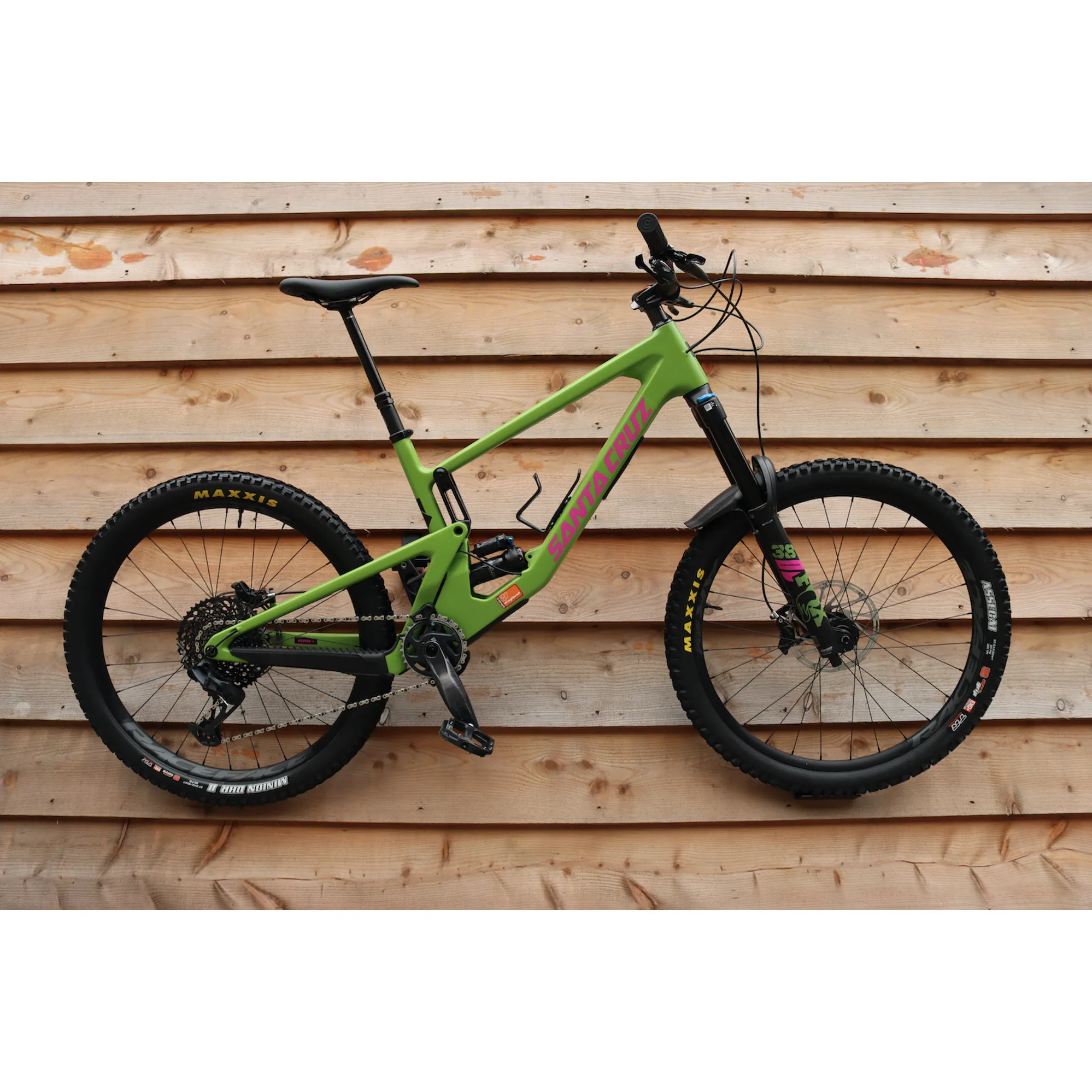 Current Demo Bike Santa Cruz Nomad 5 C S Model Large Green